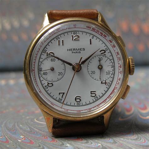 vintage hermes watch mens|hermes vintage watches for women.